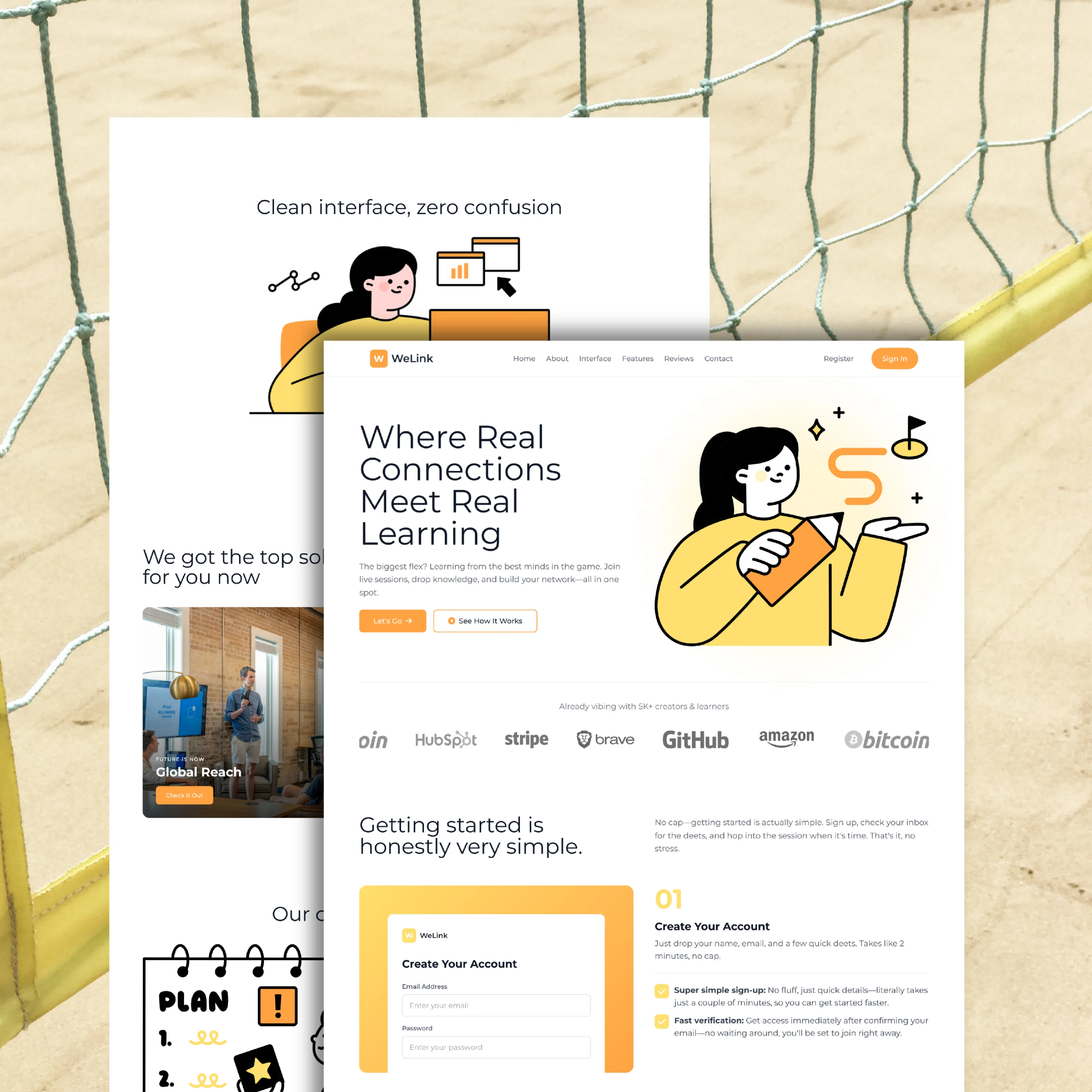 Portfolio UI — clean form layout and input styling (sample 18)