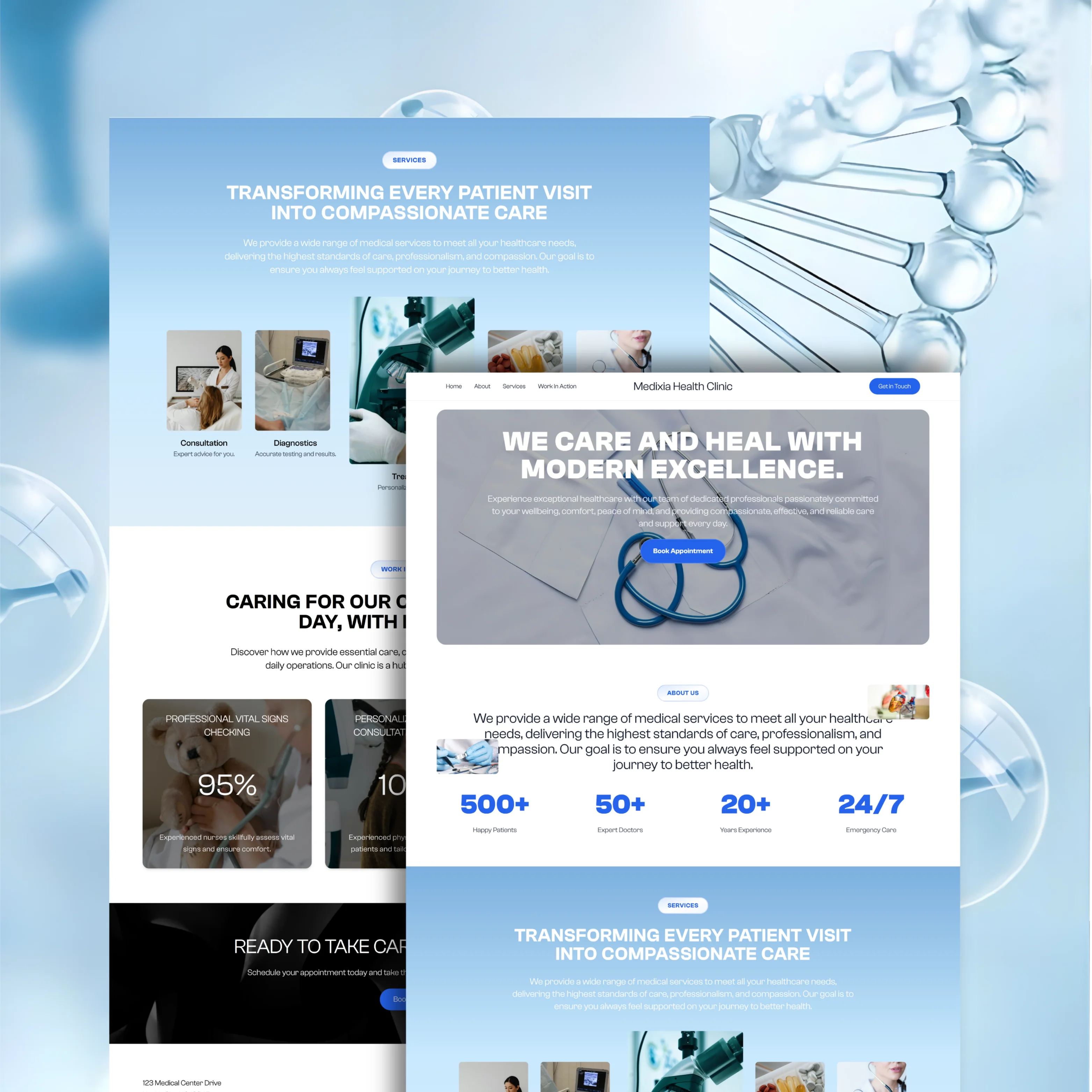 Portfolio UI — card grid layout and spacing study (sample 4)
