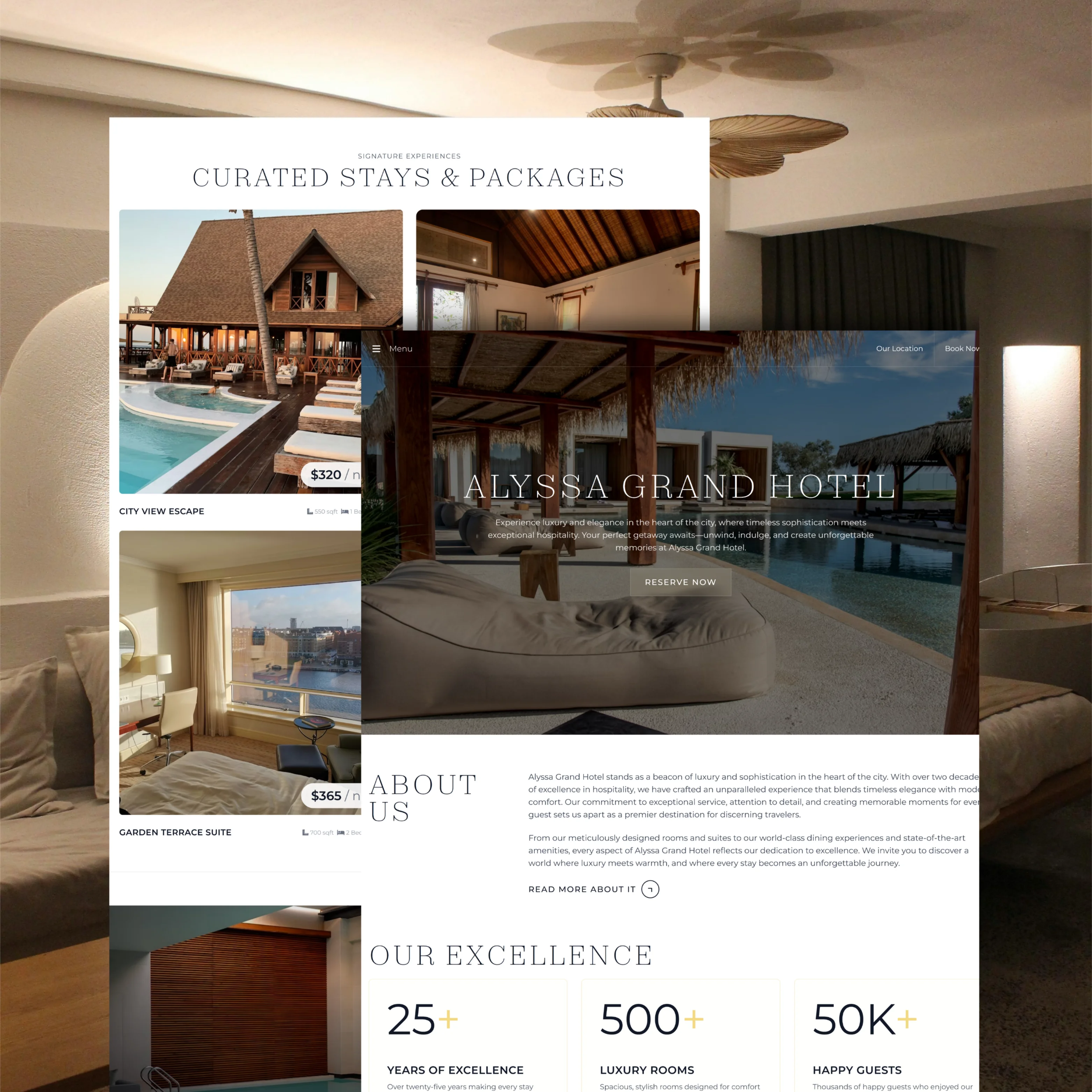 Portfolio website — clean navigation and section rhythm (sample 7)