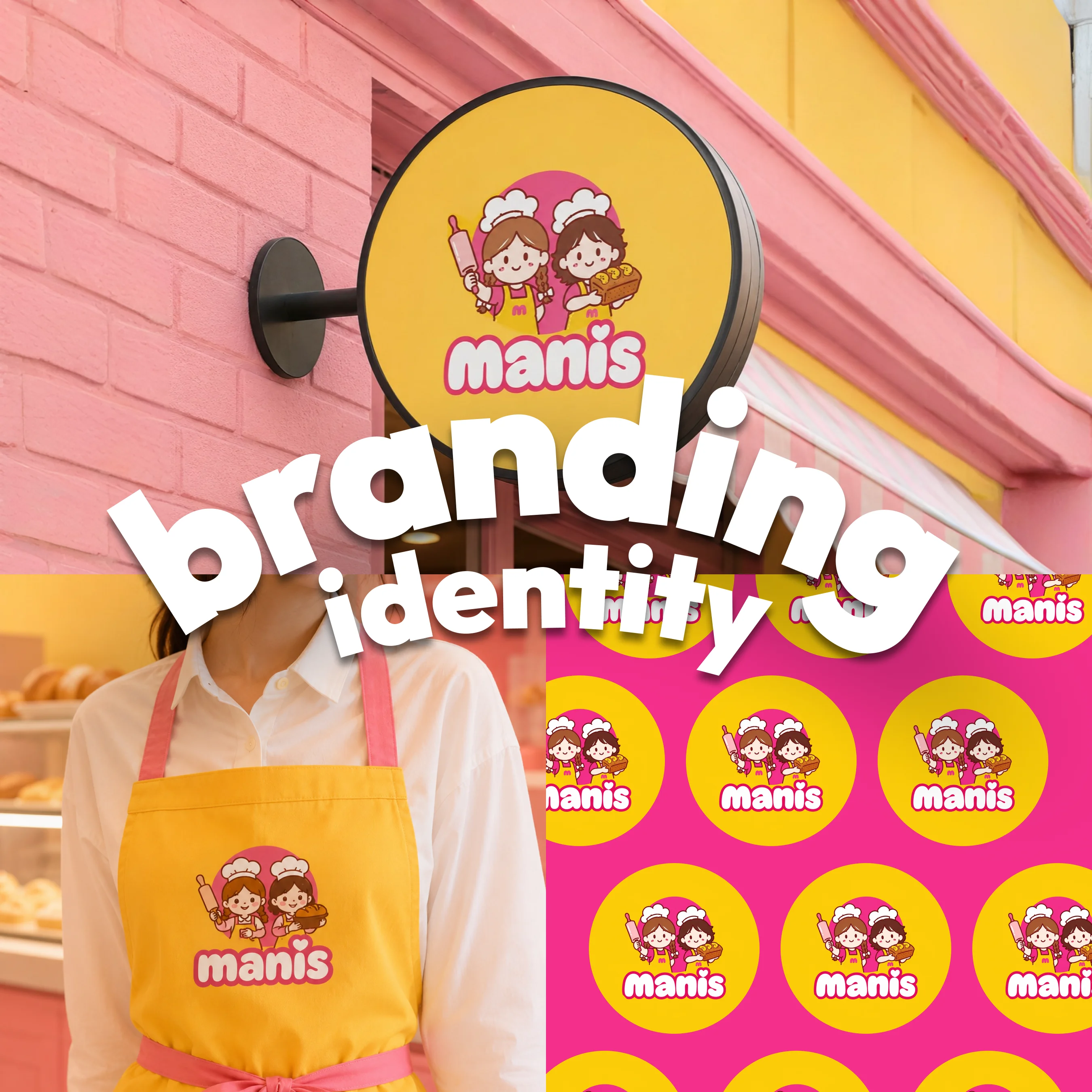 Brand identity design sample