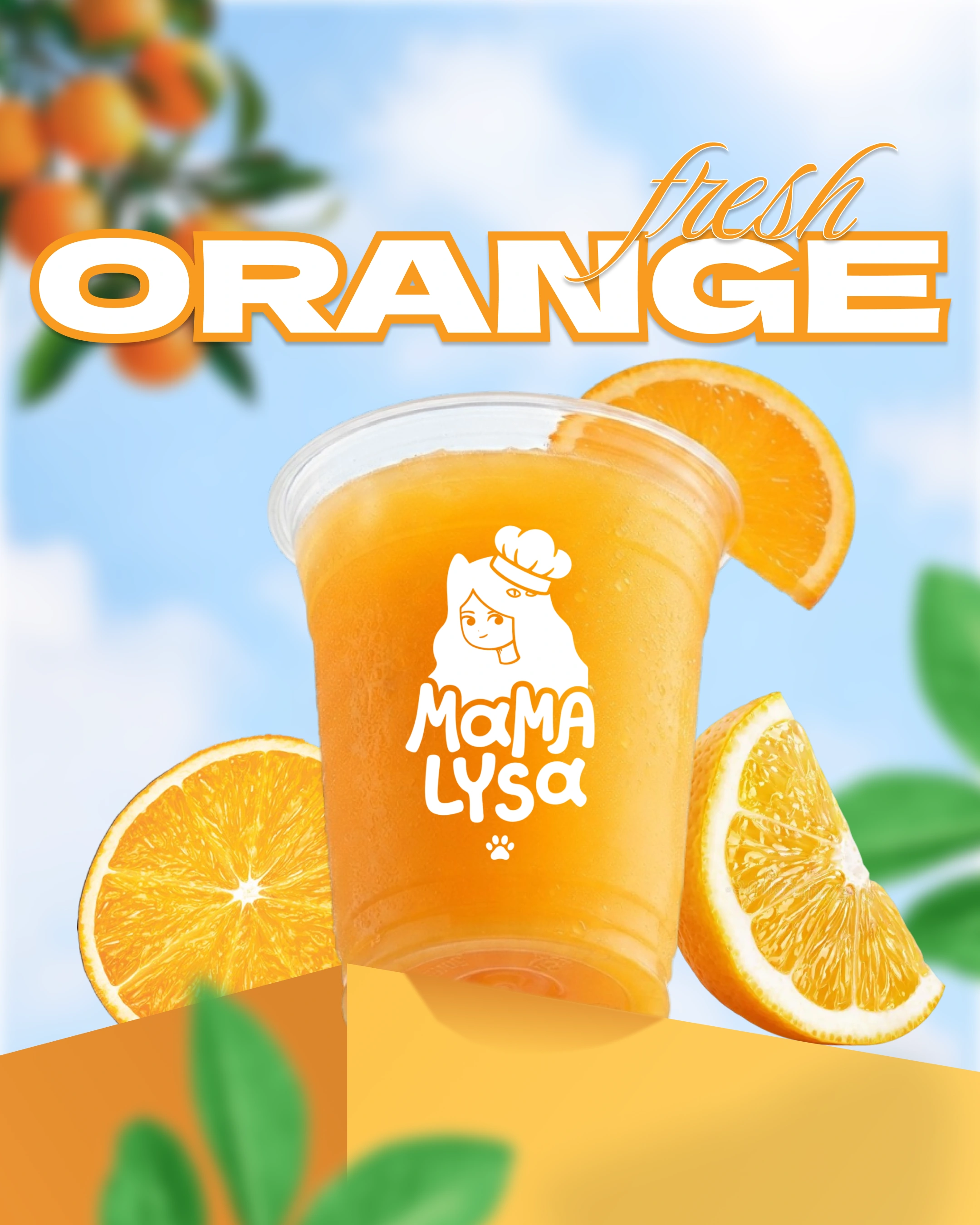 Drink product poster design 02 by Umairx
